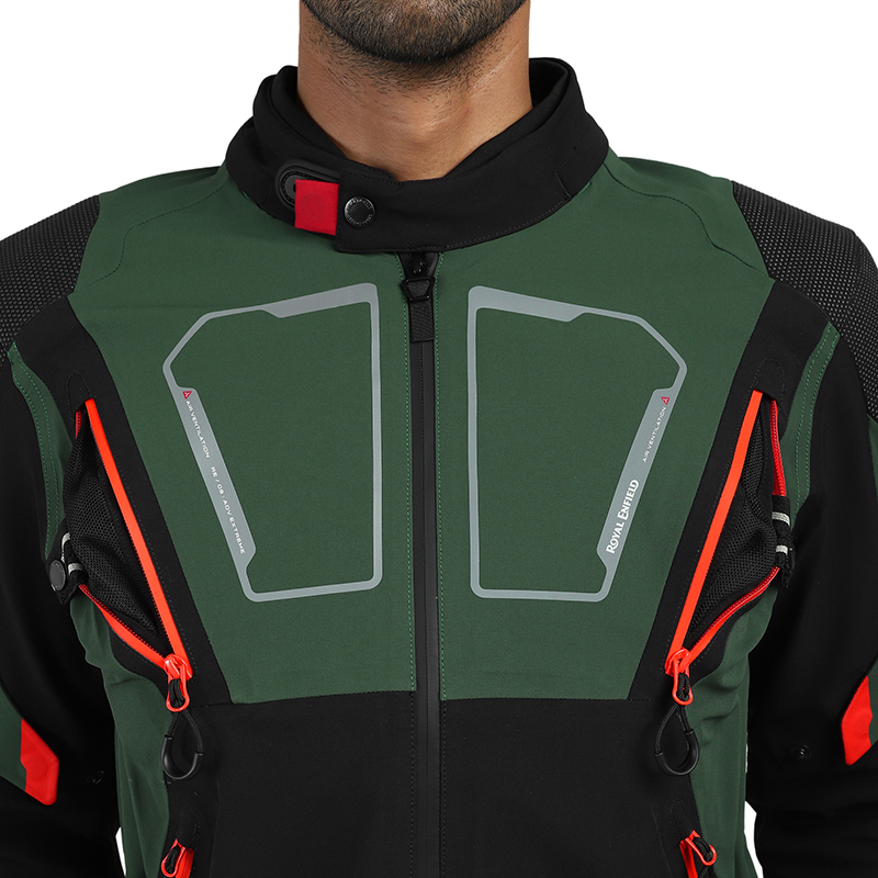 코만도 슬리브리스 블랙 재킷-2